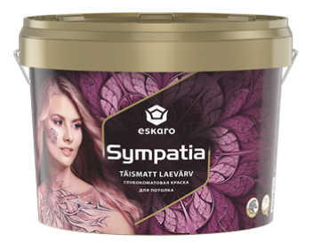 Sympatia Глубокоматовая краска для потолков